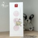 Matrice de coupe de scrapbooking du mot "joie" et "cheers".