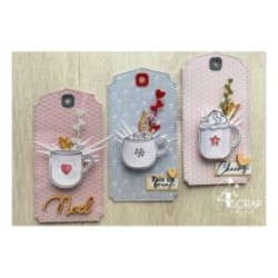 Embellissement de scrapbooking en bois de différentes formes de fêtes (flocon de neige, houx, noël...) Embellissement de scrapbooking en bois de différentes formes de fêtes (flocon de neige, houx, noël...)