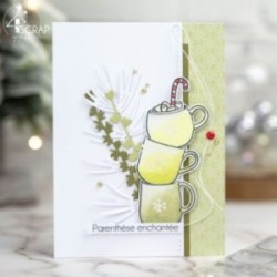 Cool - Duo transparent stamps and die Cool - Duo transparent stamps and die