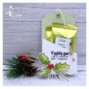 Set de tampon transparent de scrapbooking "le père noël est vraiment une ordure" sur le thème de noël.