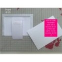 Matrice de coupe de scrapbooking pour faire des cartes à tirer (carte cadeau, chèque, lettres...).