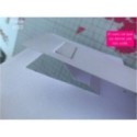 Matrice de coupe de scrapbooking pour faire des cartes à tirer (carte cadeau, chèque, lettres...).