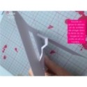 Matrice de coupe de scrapbooking pour faire des cartes à tirer (carte cadeau, chèque, lettres...).
