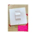 Matrice de coupe de scrapbooking pour faire des cartes à tirer (carte cadeau, chèque, lettres...).