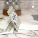 Matrice de coupe de scrapbooking pour faire des cartes à tirer (carte cadeau, chèque, lettres...).