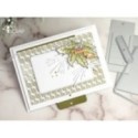 Matrice de coupe de scrapbooking pour faire des cartes à tirer (carte cadeau, chèque, lettres...).
