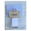 Matrice de coupe de scrapbooking pour faire des cartes à tirer (carte cadeau, chèque, lettres...).