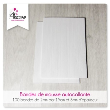 Bandes de mousse autocollante - Outil Scrapbooking