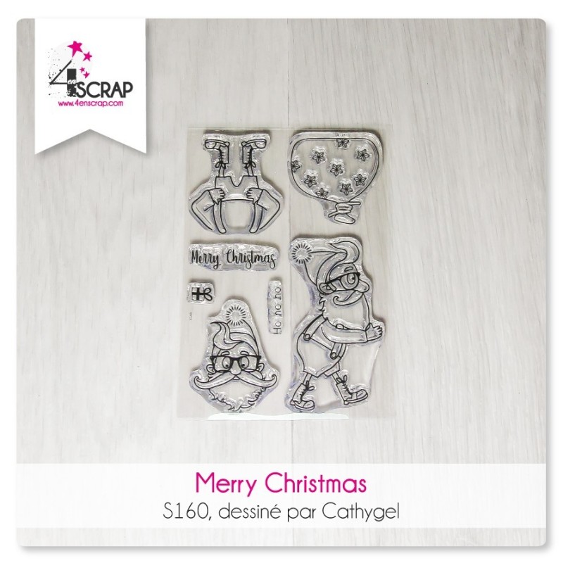 Clear Stamp Cutting Die Scrapbooking Card making Santa Claus Gift - Merry Christmas Clear Stamp Cutting Die Scrapbooking Card making Santa Claus Gift - Merry Christmas