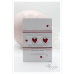 Clear stamp Scrapbooking Card love words - side by side Clear stamp Scrapbooking Card love words - side by side