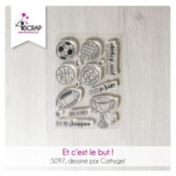 And it's a goal! - Clear Stamp
