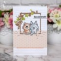 Pour le Fun - Duo tampons transparents et die