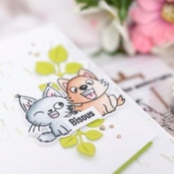 For Fun - Duo transparent stamps and die