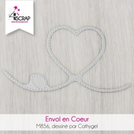 Envol en Coeur - Matrice de coupe Die