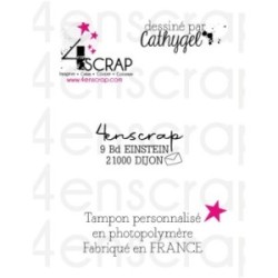 Rubber customized stamp Scrapbooking Card Making - Address "Envelope" Rubber customized stamp Scrapbooking Card Making - Address "Envelope"