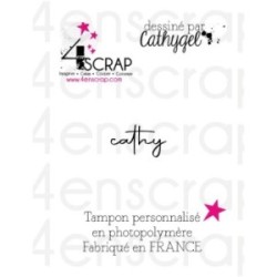 Rubber customized stamp Scrapbooking Card Making - Name "Elegant" Rubber customized stamp Scrapbooking Card Making - Name "Elegant"