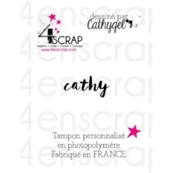 Rubber customized stamp Scrapbooking Card Making - Name "Brush" Rubber customized stamp Scrapbooking Card Making - Name "Brush"