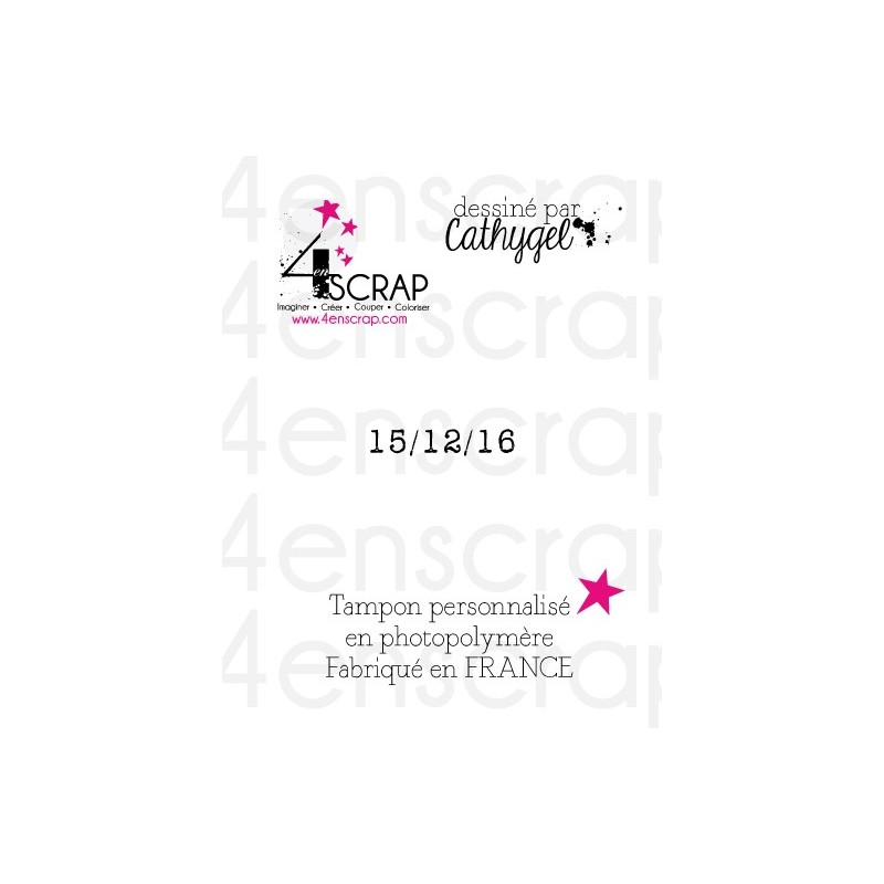 Rubber customized stamp Scrapbooking Card Making - Numeric Date "Timeless" Rubber customized stamp Scrapbooking Card Making - Numeric Date "Timeless"