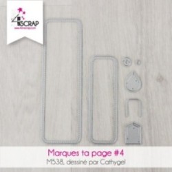 Marques ta page 4 -Matrice de coupe Die Marques ta page 4 -Matrice de coupe Die