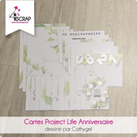 Livre d'or en scrapbooking pour un anniversaire