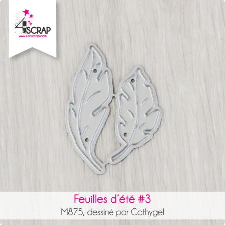 Feuilles d'été 3 - Matrice de coupe Die