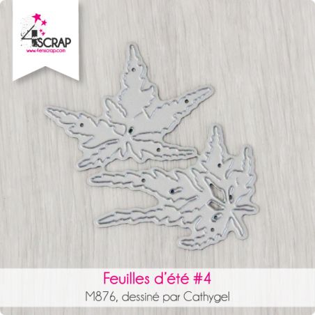 Feuilles d'été 4 - Matrice de coupe Die