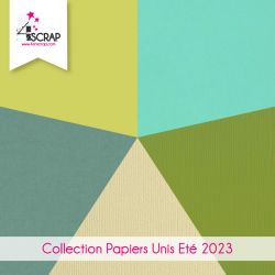 Pack Eté 2023 Uni - Papier Scrapbooking