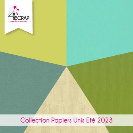 Pack Eté 2023 Uni - Papier Scrapbooking