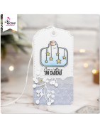 Carte de Noël scrapbooking