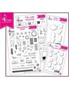 Packs tampon matrice die scrapbooking carterie