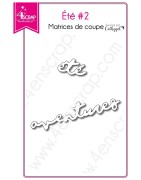 Matrices ou die sur l’été pour le scrapbooking ou la carterie