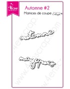 Matrices ou die sur l’automne pour le scrapbooking ou la carterie